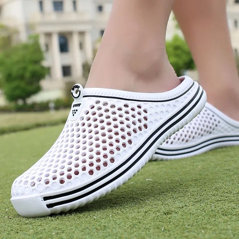 Unisex Hollow Out Aqua Water Shoes for Beach and Outdoor with Slip Resistant Sole