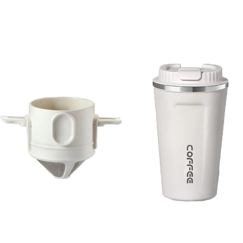 Stainless Steel Portable Coffee Dripper For Mug And Tea Brewing With Reusable Filter 10