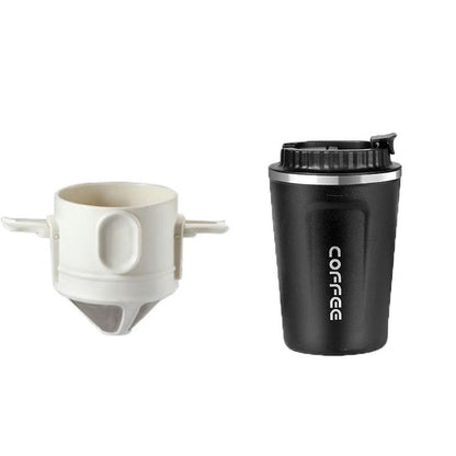 Stainless Steel Portable Coffee Dripper For Mug And Tea Brewing With Reusable Filter 11