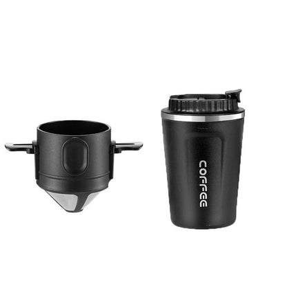 Stainless Steel Portable Coffee Dripper For Mug And Tea Brewing With Reusable Filter 8