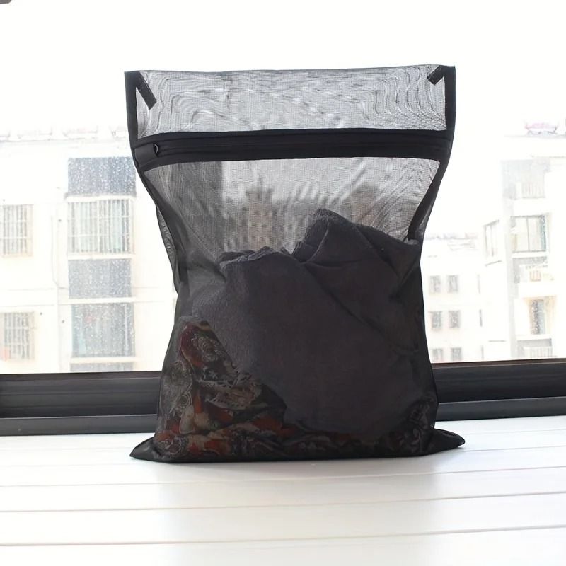 3 Pack Heavy Duty Mesh Laundry Bags For Washing Machine Use And Clothing Protection 4