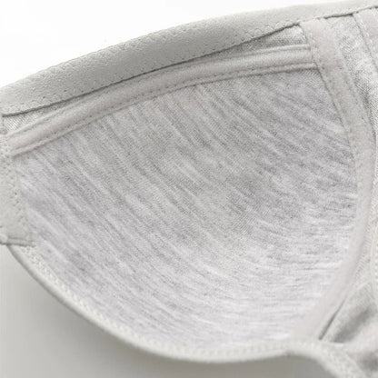 Womens Front Closure Wireless Bra With Full Coverage And Fixed Cups For Everyday Support 4