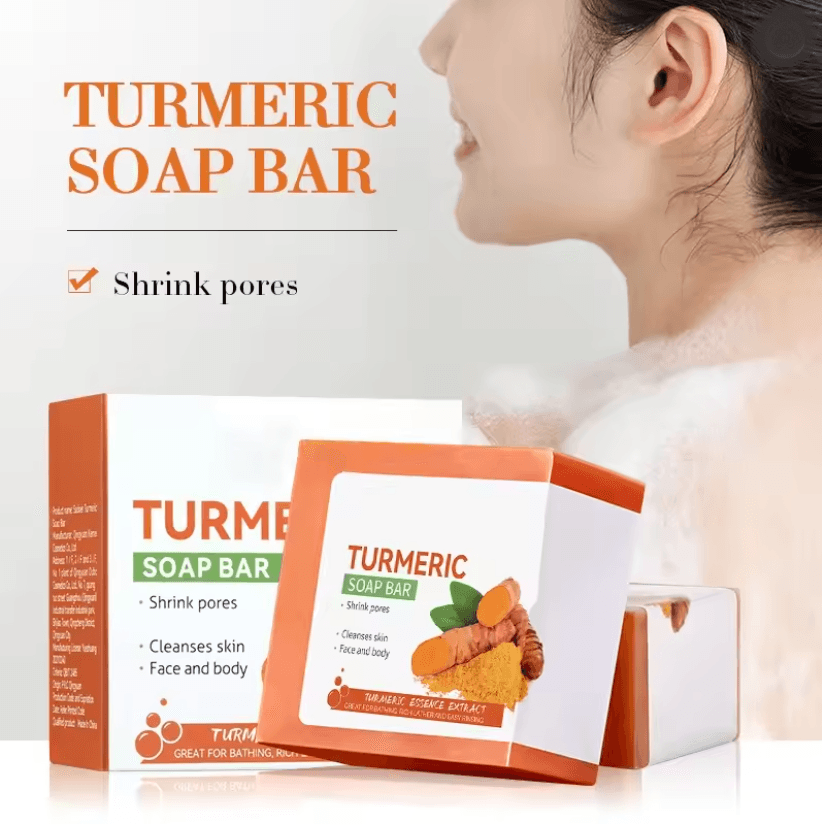 Radiant Glow Handmade Turmeric Brightening Soap