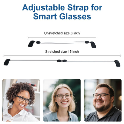 Adjustable Anti Drop Lanyard For Smart Glasses With Non Slip Air Design 1