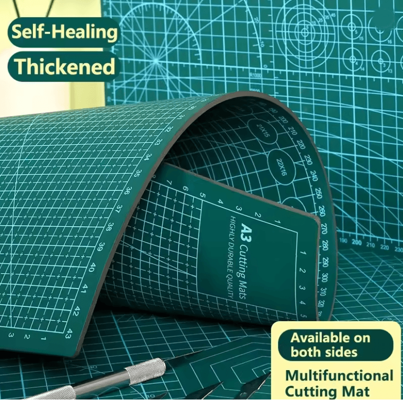 PrecisionCraft A3 Self Healing Double Sided Craft Cutting Mat