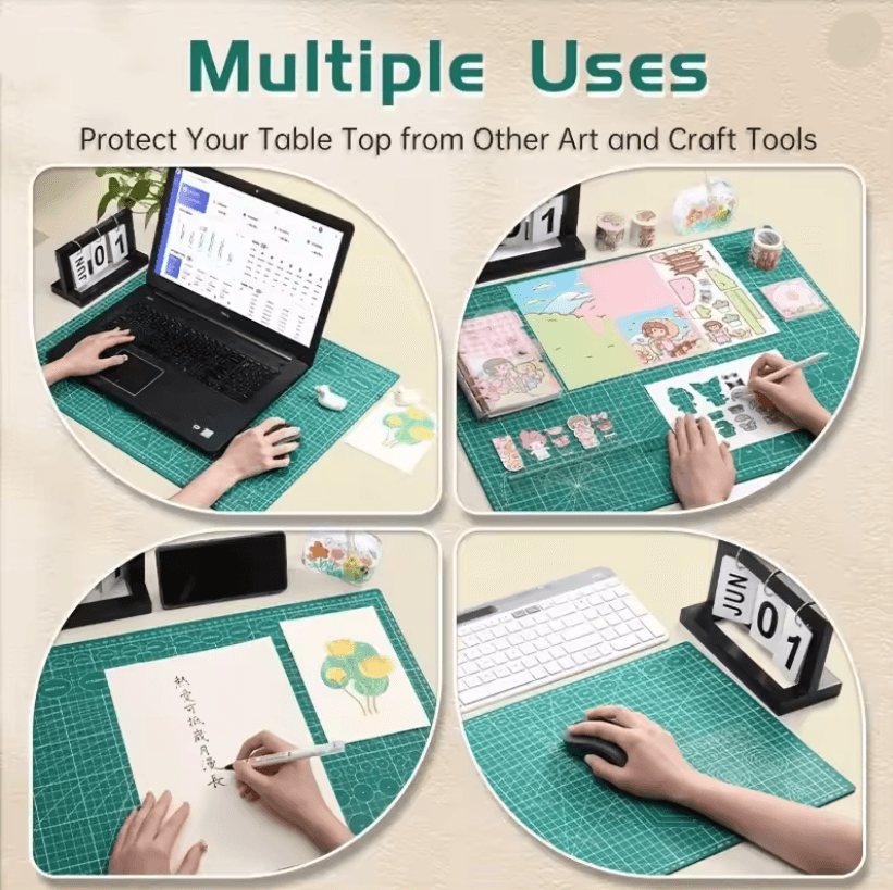PrecisionCraft A3 Self Healing Double Sided Craft Cutting Mat 2