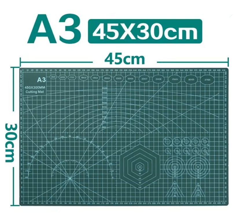 PrecisionCraft A3 Self Healing Double Sided Craft Cutting Mat 3