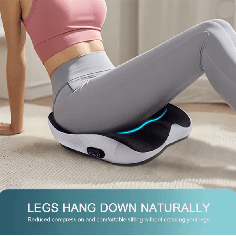 ReViveMotion Vibration Massage Cushion with Hot Compress