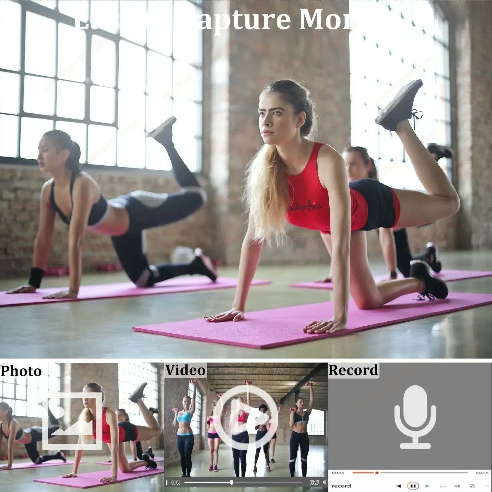 Xiaomi 8K Mini Action Camera With Rotating Back Clip Wifi And Infrared Night Vision For Outdoor Rec 5