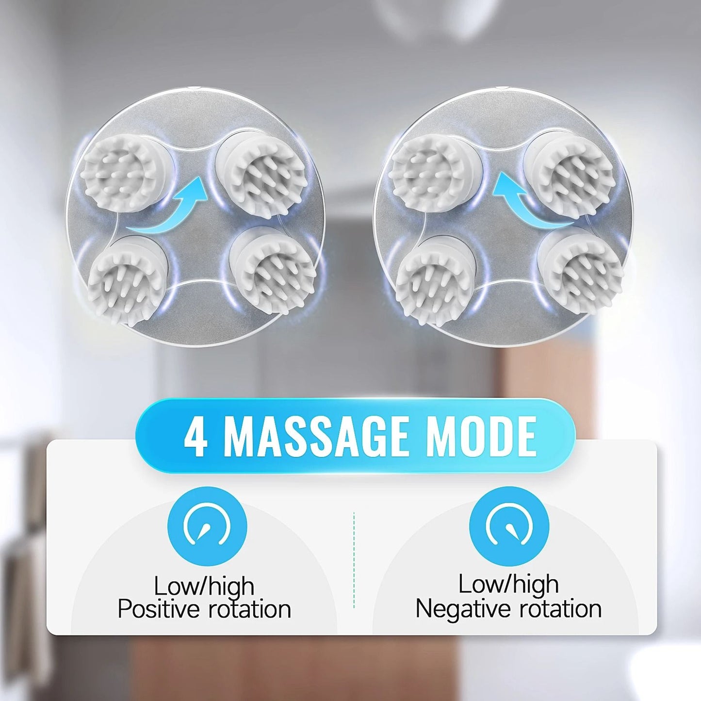 Electric Hair Scalp Massager With 84 Kneading Nodes For Deep Relaxation And Hair Care 2