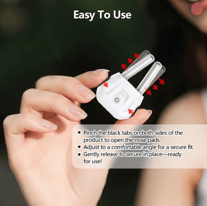 BreatheEase Cordless Red Light Nasal Therapy Device 2