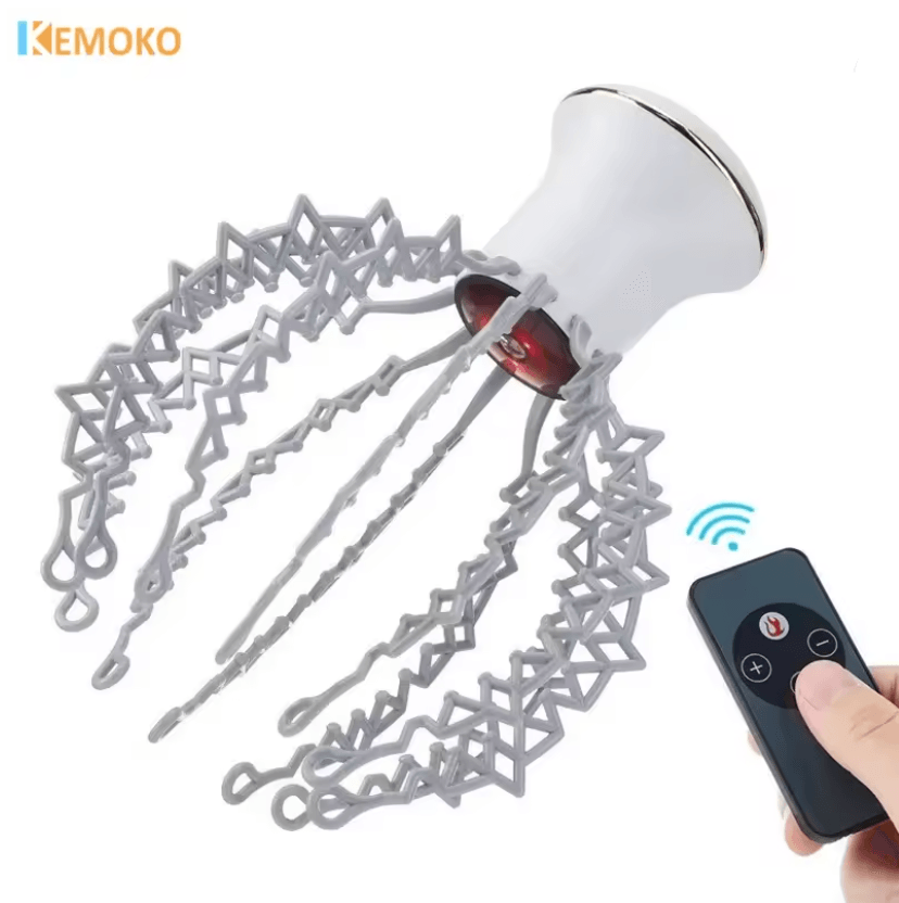 RelaxClaw Rechargeable Electric Octopus Claw Scalp Massager