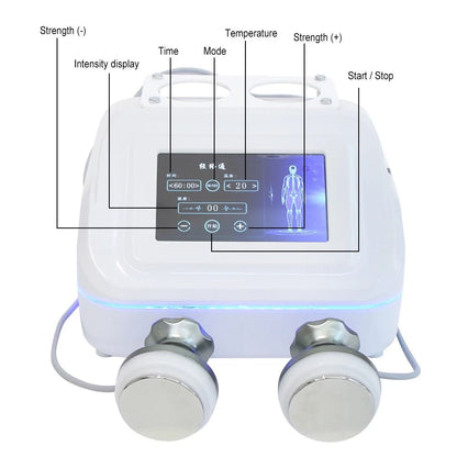 Microcurrent Meridian Therapy Machine with EMS and Back Heating for Pain Relief