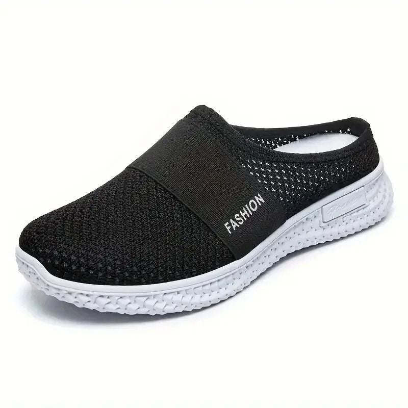 Womens Comfortable Breathable Summer Mules With Slip On Design 0