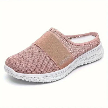 Womens Comfortable Breathable Summer Mules With Slip On Design 3