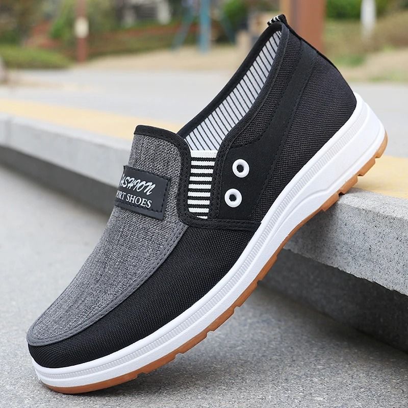Mens Lightweight Knitted Running Shoes With Breathable Non Slip Sole 5