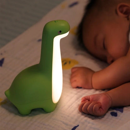 Dinosaur Night Light For Kids With USB Charging And Timer Bedside Lamp For Bedroom Decor And Gifts 2