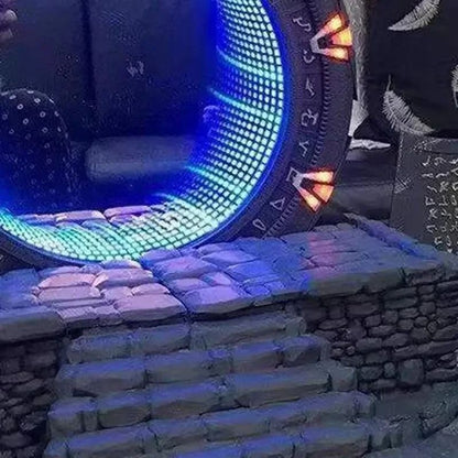 Star Gate Book Stand With Light And Mirror Design For Collectors And Cosplay Decor 1