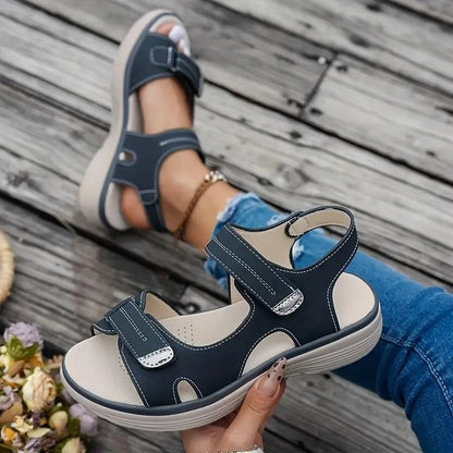 Women Summer Wedge Sandals With Platform Sole And Non Slip Design For Casual Beach Wear 2