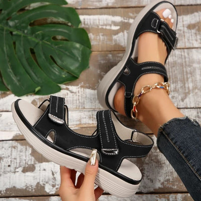 Women Summer Wedge Sandals With Platform Sole And Non Slip Design For Casual Beach Wear 8