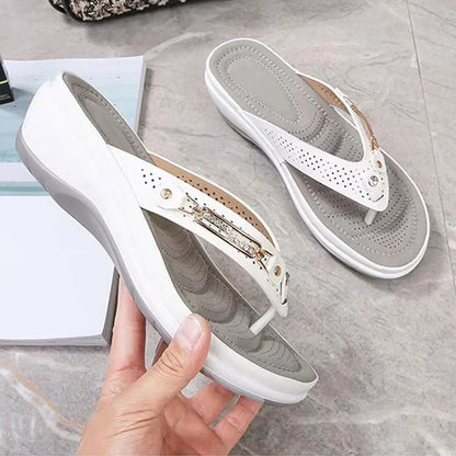 Women Slide Sandals with Open Toe and Non Slip Sole for Beach and Casual Summer Wear
