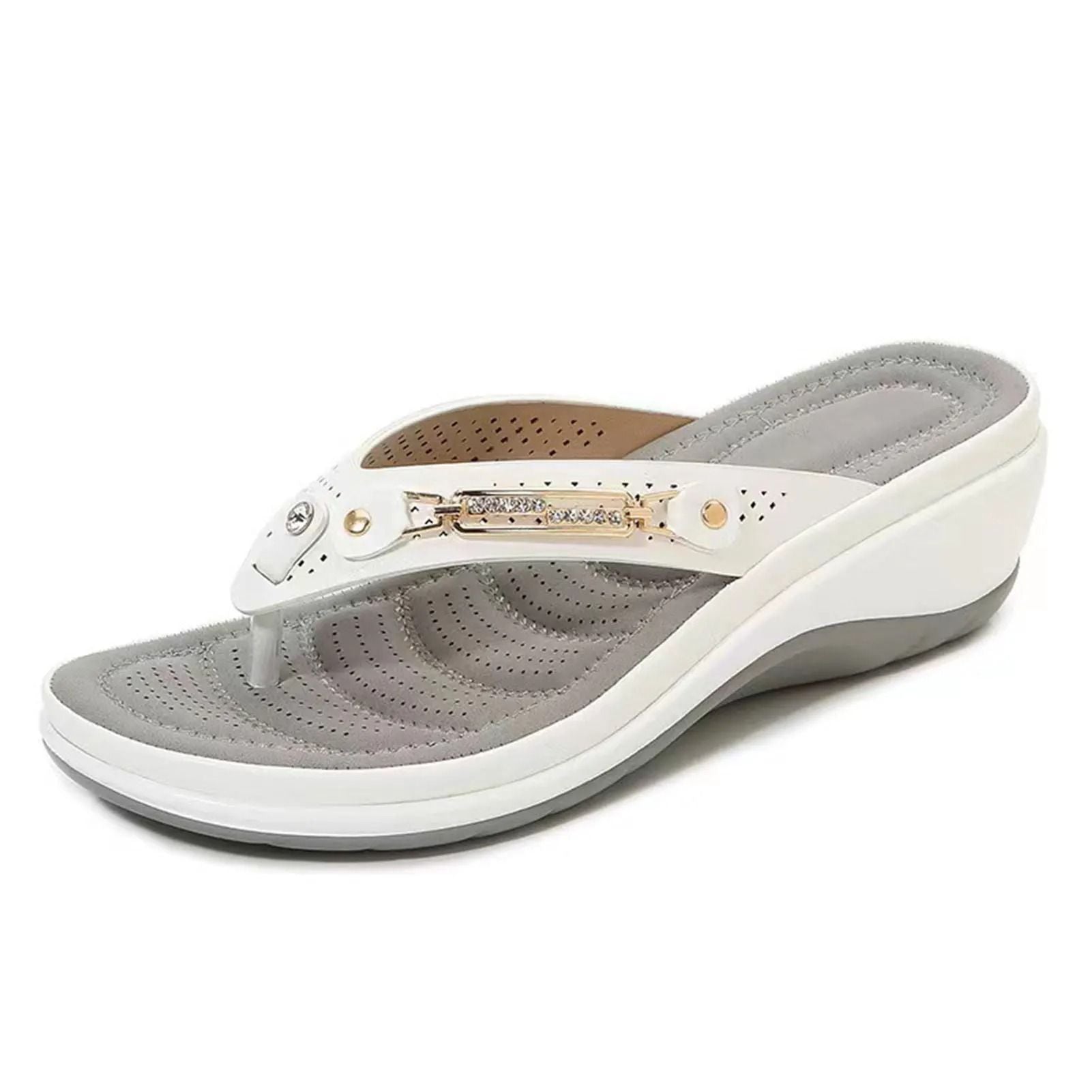 Women Slide Sandals With Open Toe And Non Slip Sole For Beach And Casual Summer Wear 6