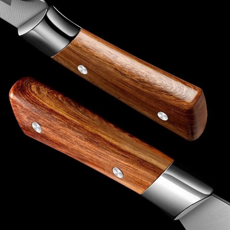 Japanese Style Butcher Knife For Meat Fish And Vegetable Cutting With Multifunction Chef Design 4
