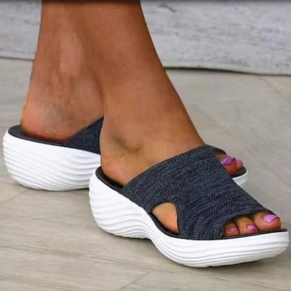 Women Retro Summer Walking Sandals With Non Slip Sole For Beach And Everyday Comfort 2