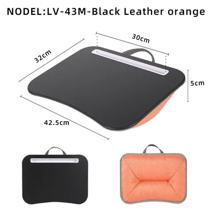 Multifunctional Laptop Desk With Cushion And Mouse Pad 12