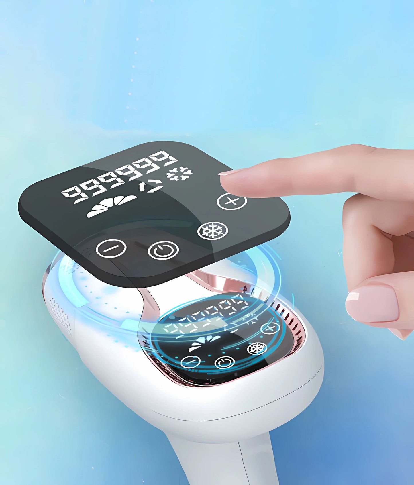 IPL Hair Removal Device With 999999 Flashes For Permanent Hair Reduction 3