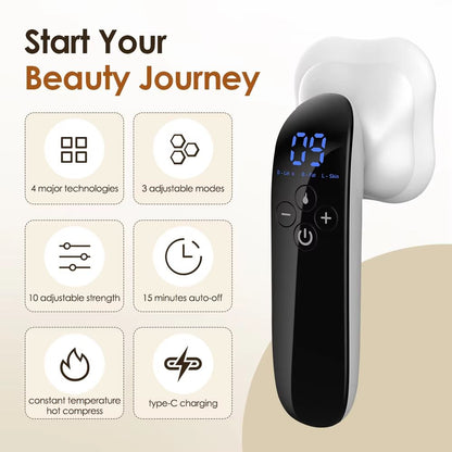 Cordless Electric Body Sculpting Massager  Fat Remover  Toning Device For Belly Arms Legs  Waist 1