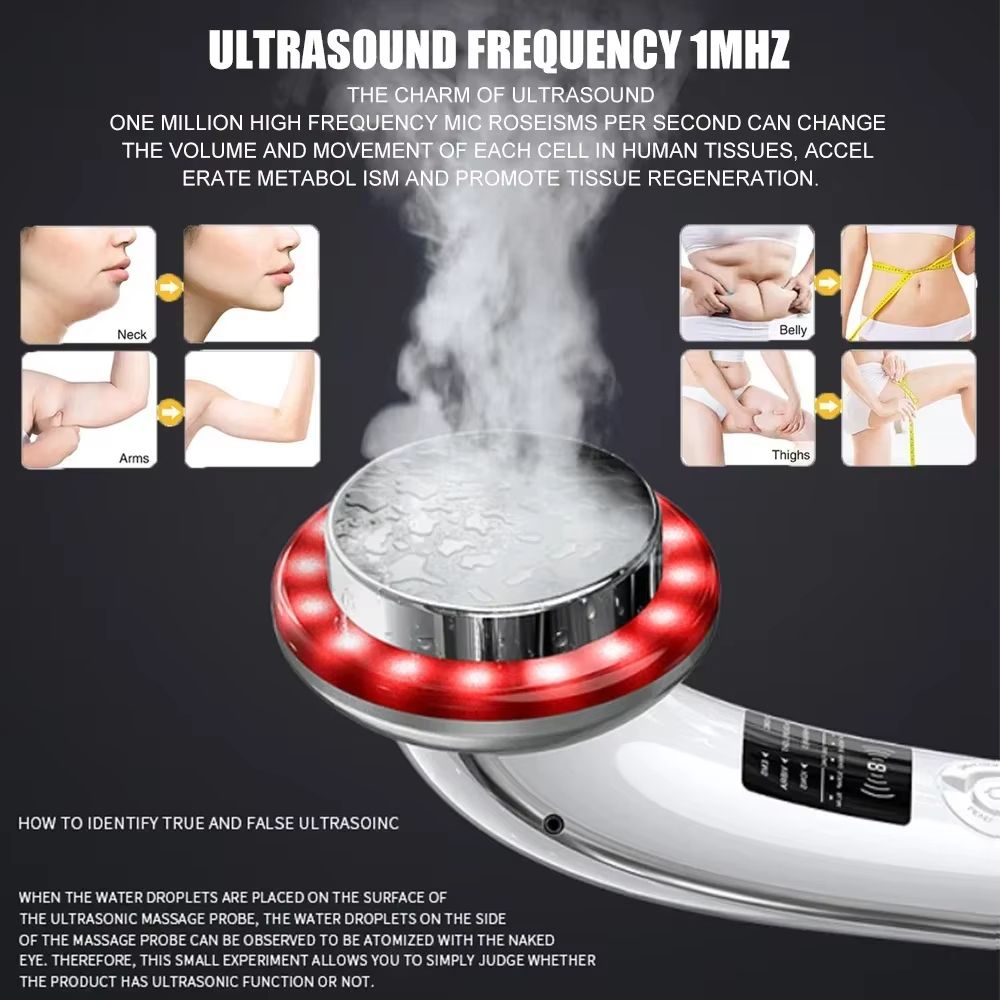 6in1 EMS Body And Facial Massager  Cavitation Slimming Infrared Therapy  Ultrasound Skin Tightening 2