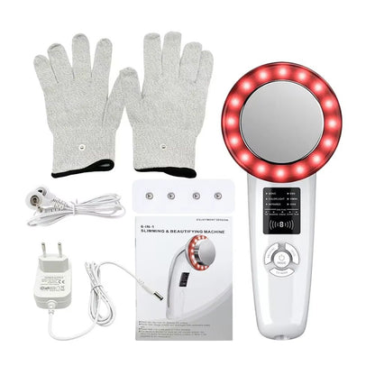 6in1 EMS Body And Facial Massager  Cavitation Slimming Infrared Therapy  Ultrasound Skin Tightening 7