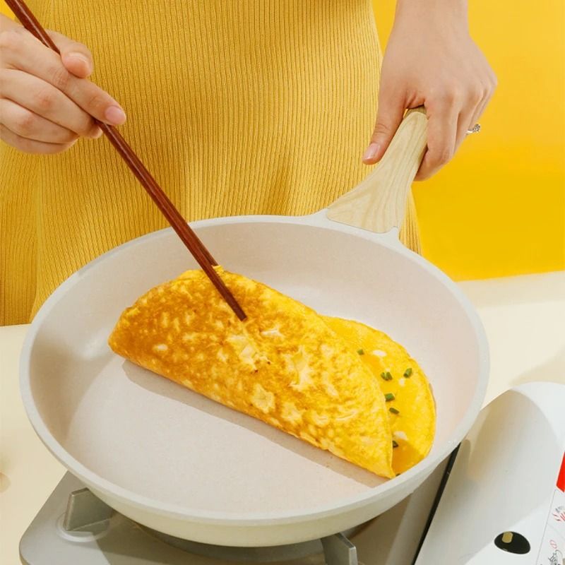 Non-Stick Ceramic Frying Pan for Gas and Induction Cooktops