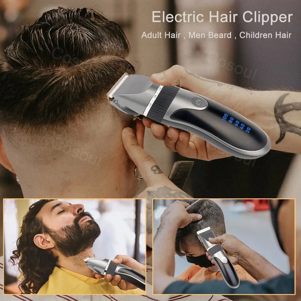 Professional Cordless Hair Clipper And Trimmer For Men And Kids 2