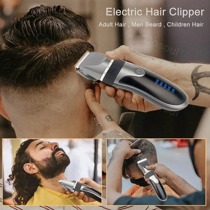 Professional Cordless Hair Clipper And Trimmer For Men And Kids 2