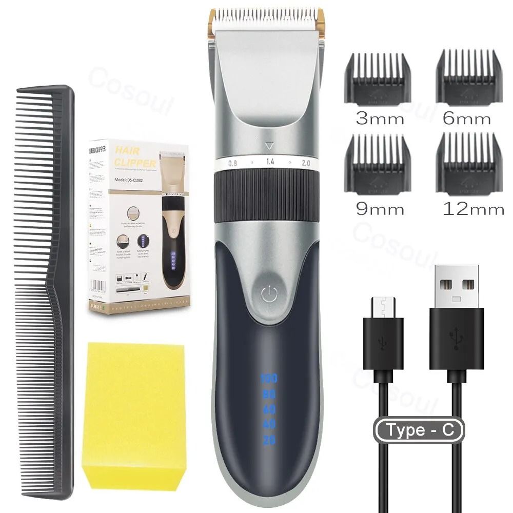 Professional Cordless Hair Clipper And Trimmer For Men And Kids 7
