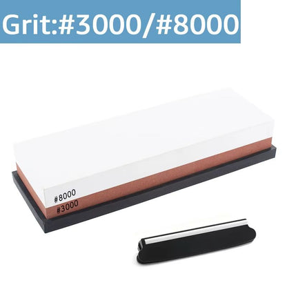 DualSided Professional Whetstone Knife Sharpener  Water Sharpening Stone For Kitchen And Chef Knive 8