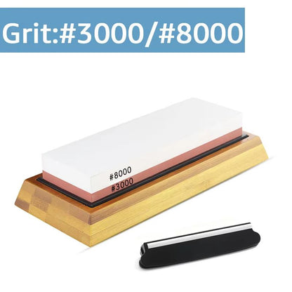 DualSided Professional Whetstone Knife Sharpener  Water Sharpening Stone For Kitchen And Chef Knive 18