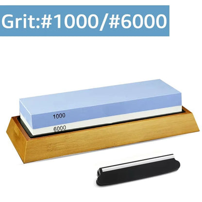 DualSided Professional Whetstone Knife Sharpener  Water Sharpening Stone For Kitchen And Chef Knive 21