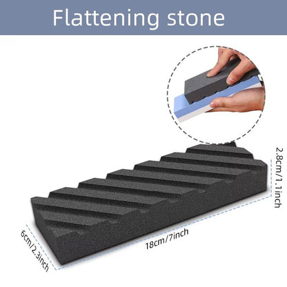 DualSided Professional Whetstone Knife Sharpener  Water Sharpening Stone For Kitchen And Chef Knive 29