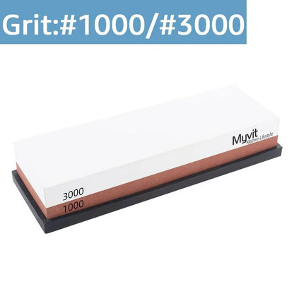 DualSided Professional Whetstone Knife Sharpener  Water Sharpening Stone For Kitchen And Chef Knive 23