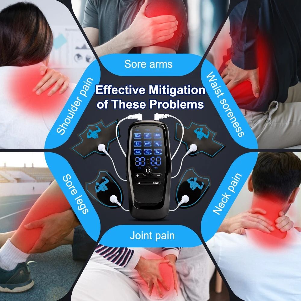 EMS Electric Muscle Stimulation Machine For FullBody Therapy 5