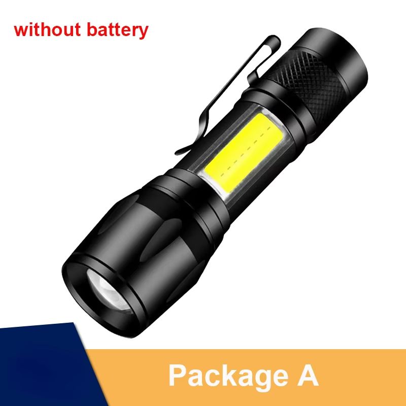 UltraBright Rechargeable LED Flashlight  100000 Lumen Tactical Torch With Zoom  Waterproof Design 6