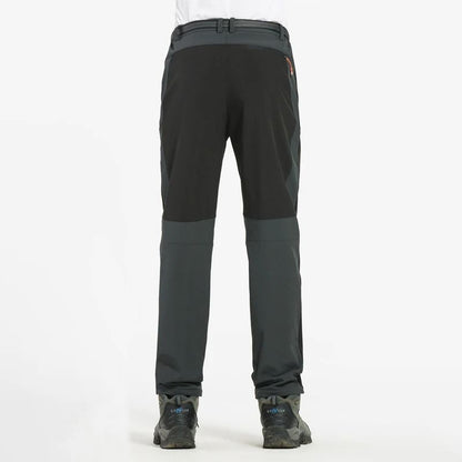 Mens Winter Waterproof Hiking Pants With Fleece Lining 4