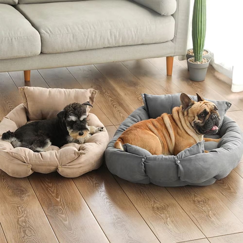 3in1 Convertible Pet Bed  Soft Winter Dog  Cat Nest Cushion And Sofa Mat For Small Pets 1