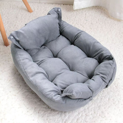 3in1 Convertible Pet Bed  Soft Winter Dog  Cat Nest Cushion And Sofa Mat For Small Pets 6