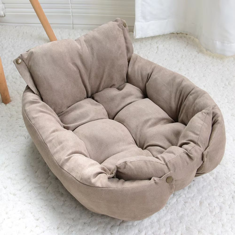 3in1 Convertible Pet Bed  Soft Winter Dog  Cat Nest Cushion And Sofa Mat For Small Pets 7