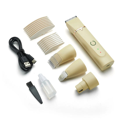 Professional 4in1 Electric Pet Grooming Kit For Dogs And Cats 9