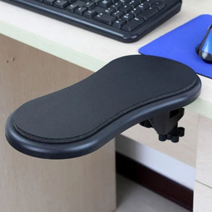 Adjustable Ergonomic Computer Arm Rest Support With Rotating Mouse Pad For Desk And Keyboard 3